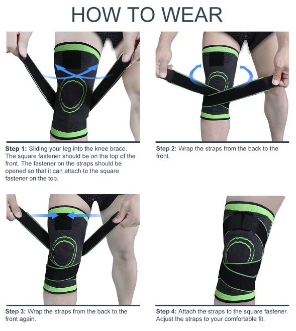 how to wear Knee Sleeve