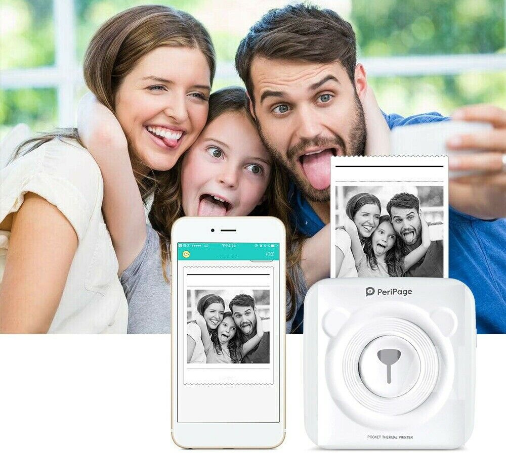 PrintX Pro taking a family photo